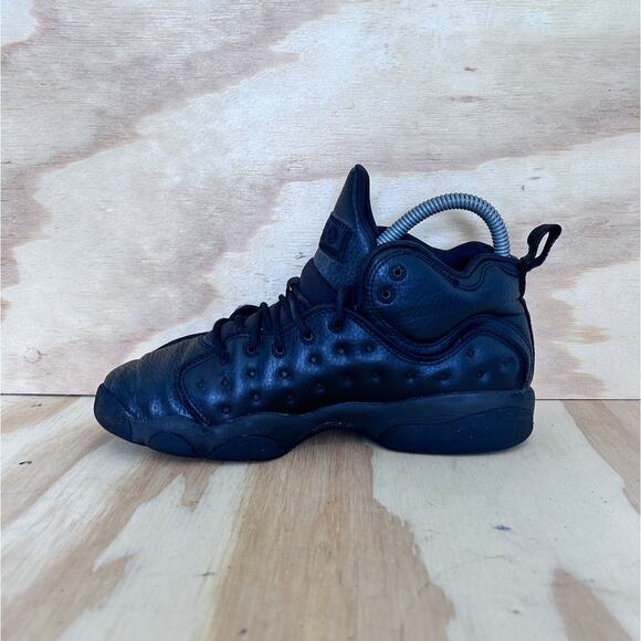 Nike - Air Jordan Jumpman - Sneakers - Black - Kids Big Unisex - 5Y - 820273-002 - Picture 4 of 9
